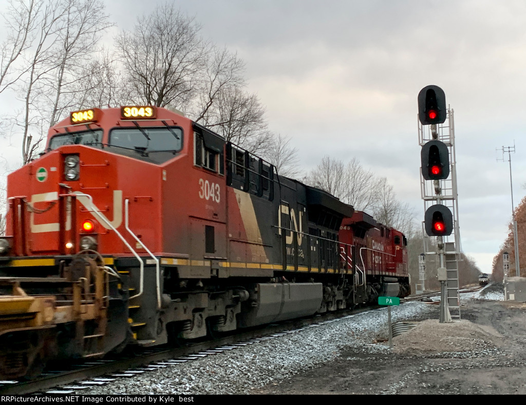 CN 3043 on 23K